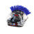 Decoración para casco FRENDO Velcro Punk