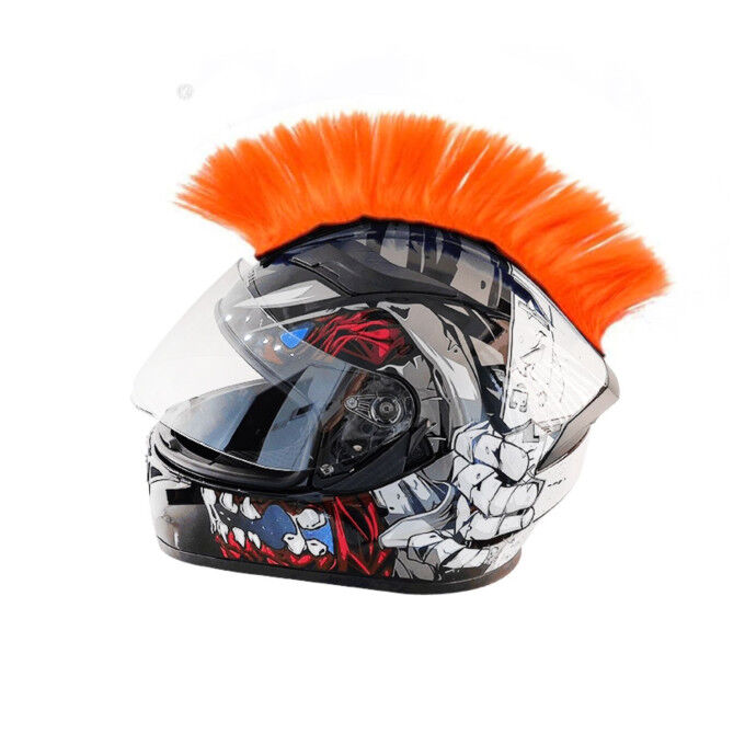Helmdekoration FRENDO Klettverschluss Punk