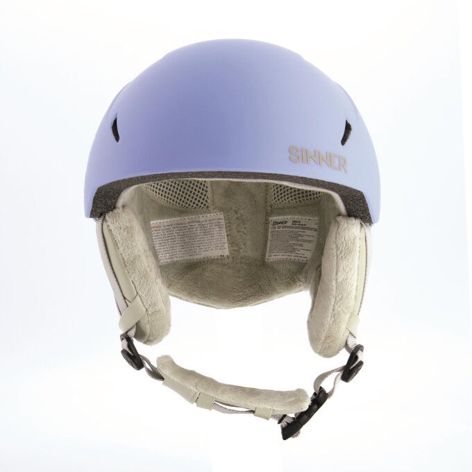 Sinner Crest Matte Light Blue – lightweight, high-performance ski helmet