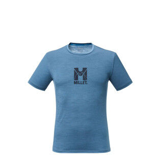 Herren-T-Shirt MILLET UBIC WOOL TS SS – CORONET BLUE