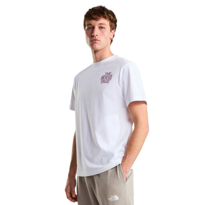 The North Face Drip Logo Graphic Men's T-Shirt - Comfort and casual style