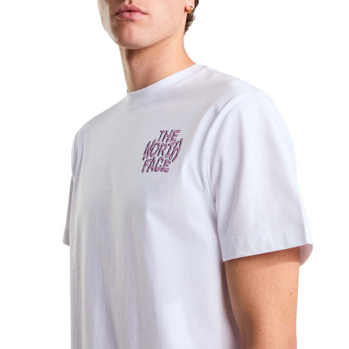 The North Face Drip Logo Graphic Men's T-Shirt - Comfort and casual style
