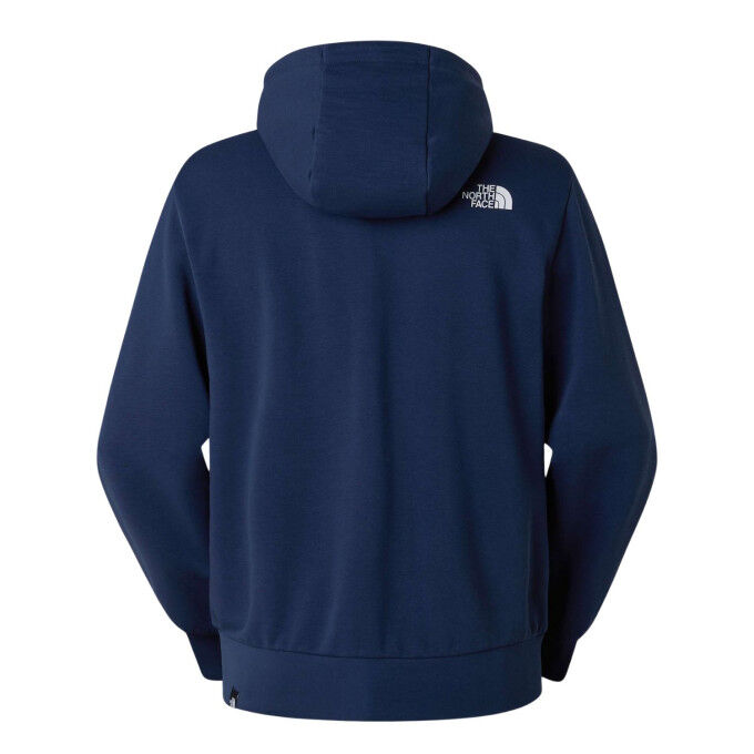 TNF Simple Dome Men's Zip-Up Hoodie - Comfort and outdoor style