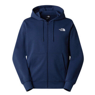 Felpa con cappuccio e zip TNF Simple Dome Uomo - Comfort e stile outdoor