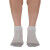 Socken MONNET TREK LIN BASSE – GRAU-WEISS