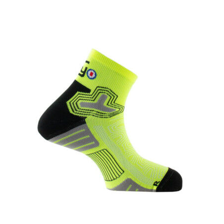 Calcetines THYO Run Advance - AMARILLO FLUORESCENTE