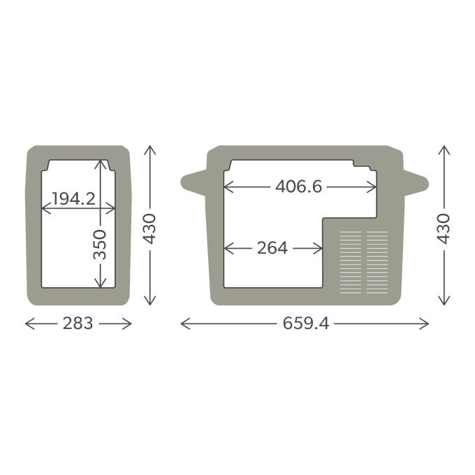 Glacière à compression Dometic CCF 20 - Compacte et performante
