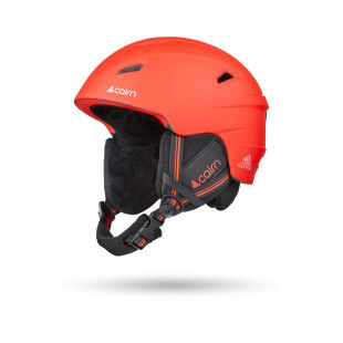Casque Cairn Electron J - Red : protection légère pour jeunes skieurs