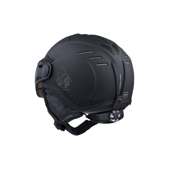 Skischutzhelm Cairn Helios Leather Evolight NXT® – Komfort und optimale Sicht