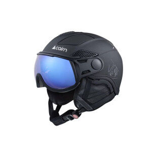 Skischutzhelm Cairn Helios Leather Evolight NXT® – Komfort und optimale Sicht