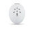 Cairn Rise Visor Pure - Mat White: casco de esquí panorámico y seguro