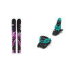 Faction PRODIGY 3 ski package + bindings : Colour - Black, Ski size - 178