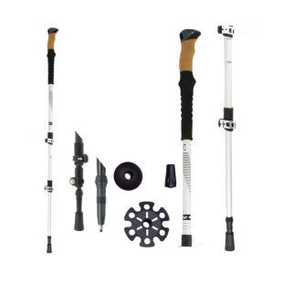 Élementerre speed-lock cork hiking poles