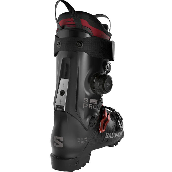 Salomon S/PRO ALPHA C BOA 120 Nero – Scarponi da sci ad alte prestazioni