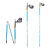 Bastones de trail TSL Trail ALU 4 Pantalones cortos de corcho - AZUR