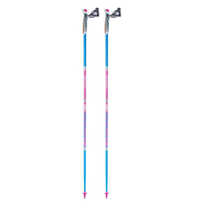 TSL Trail ALU 4 Cork Shorts Trail Poles - FLAMINGO