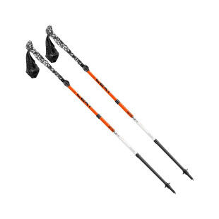 Leki SkySolo FX One Carbon : bâton de randonnée/alpinisme léger pour grandes ascensions