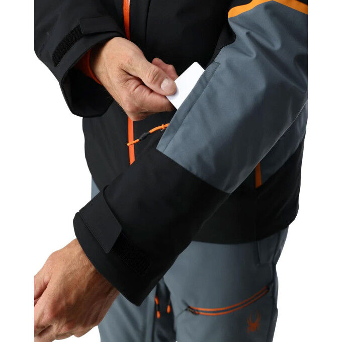 Spyder Chambers Jacket Slate Blue – Men's Ski Jacket | Performance & Style