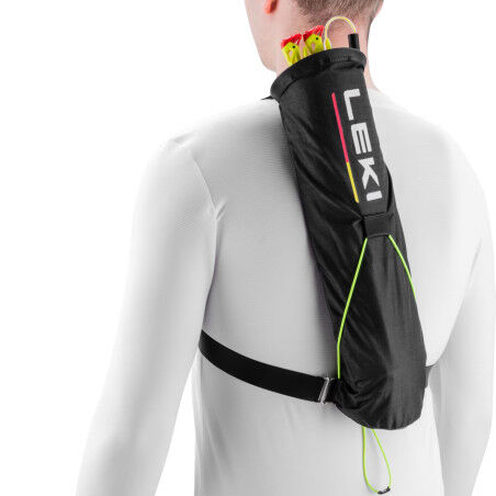 Carquois Trail Running Leki: riporre rapidamente i bastoncini