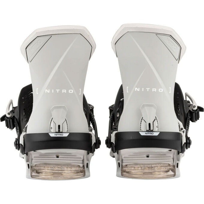 Snowboardbindungen Nitro TEAM Grey – All-Mountain-Performance & Premium-Komfort