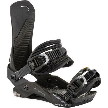 PHANTOM Black Fade snowboard bindings – Responsiveness & comfort for all-mountain riding