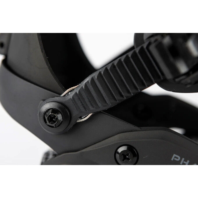 PHANTOM Black Fade snowboard bindings – Responsiveness & comfort for all-mountain riding