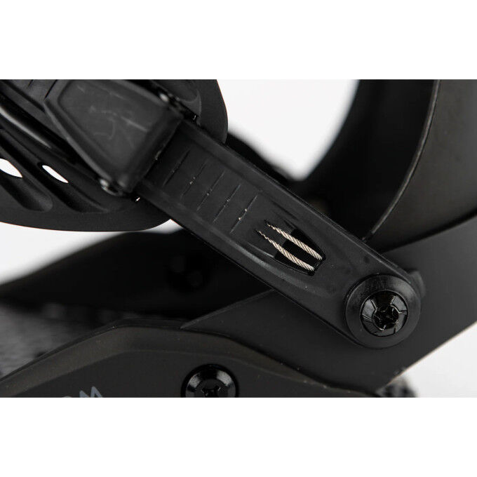PHANTOM Black Fade snowboard bindings – Responsiveness & comfort for all-mountain riding