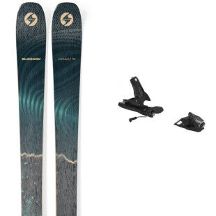 Set da sci Blizzard ANOMALY 94 + attacchi : Colore - VERT/OR, Dimensioni dello sci - 182
