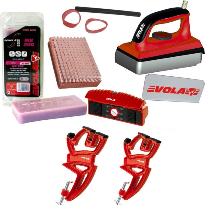 Vola ski maintenance and waxing kit Vola ski maintenance and waxing kit