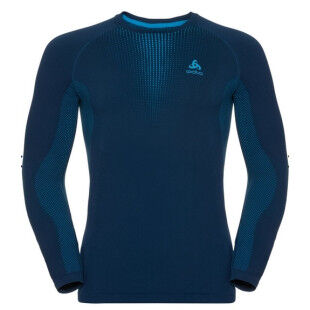 Odlo T-SHIRT PERFORMANCE WARM bleu