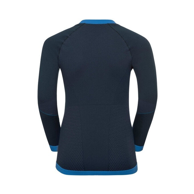 Odlo T-SHIRT ML PERFORMANCE WARM bleu