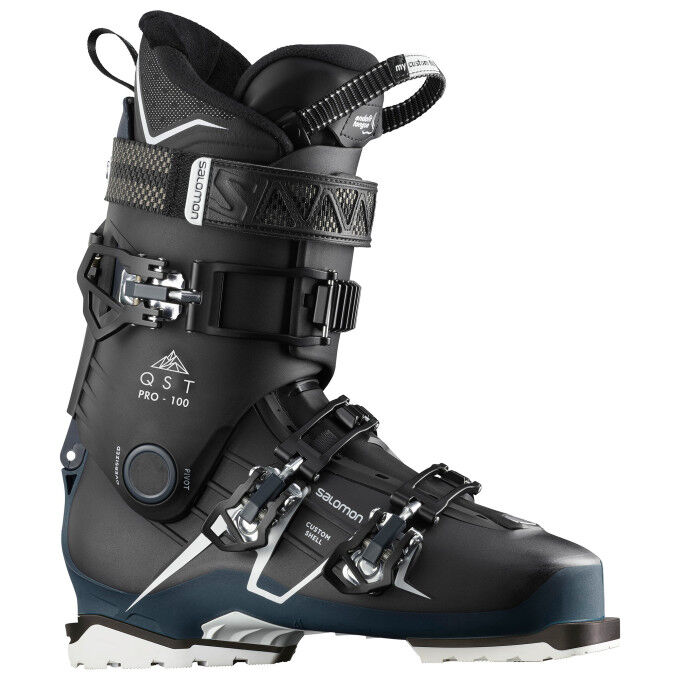 Salomon QST PRO 100 noir/bleu pétrole/blanc Salomon QST PRO 100 noir/bleu pétrole/blanc