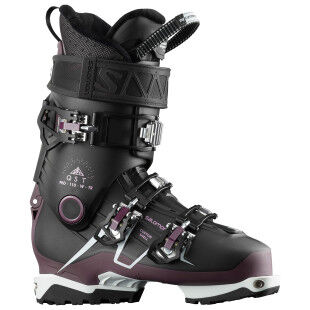 Salomon QST PRO 110 TR W negro/burdeos/blanco