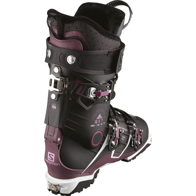 Salomon QST PRO 110 TR W noir/rose/blanc