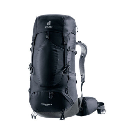 deuter aircontact lite 40 10 backpack black graphite allows for effective airflow Deuter Aircontact Lite 40 +