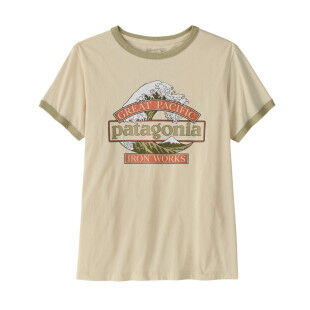 Camiseta de mujer PATAGONIA Great Waves Ringer