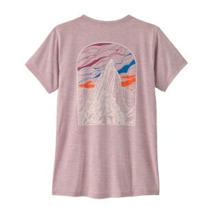 Damen-T-Shirt PATAGONIA Capilene Cool Daily Cloud Crag – QUIET VIOLET