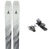 Set da sci Atomic BACKLAND 95 Whiteout + pelli SKIN 95 + attacchi : Dimensioni dello sci - 169