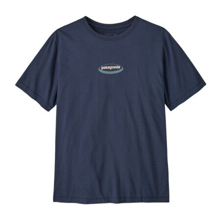 T-shirt Homme PATAGONIA '95 Oval Logo - NEW NAVY KALEIDO