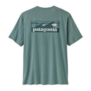 Men's PATAGONIA Capilene® Cool Daily Logo Boardshort T-shirt