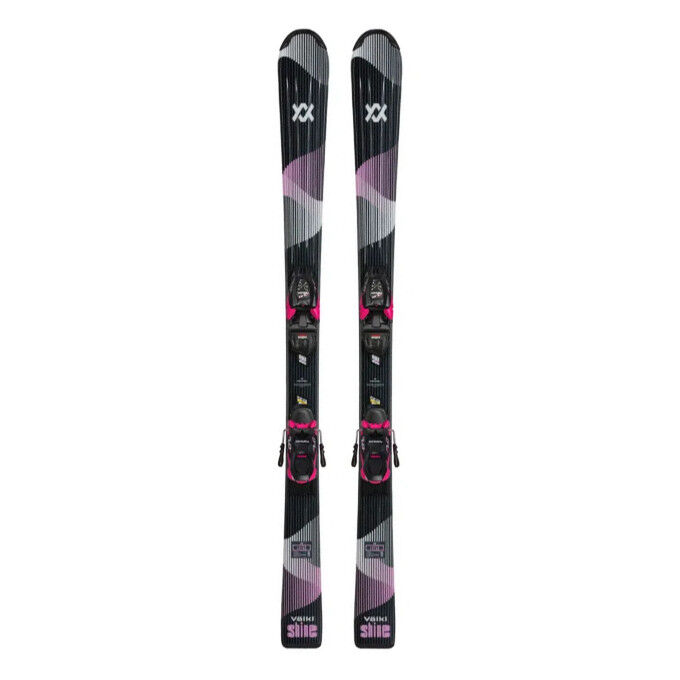 Set da sci per bambini SHINE JR + 7.0 VMOT JR LADY – Facile da imparare