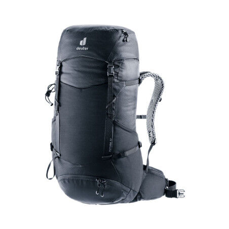 Deuter Futura 32 Black: Komfort und Organisation für Ihre Wanderungen