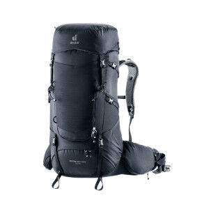 Deuter Aircontact Core 50+10 Black: zaino da trekking tecnico e robusto
