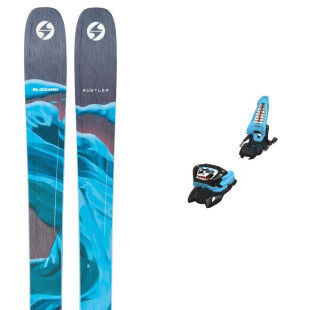 Pack de skis Blizzard RUSTLER 10 + fix : Couleur - Bleu, Taille des skis - 180
