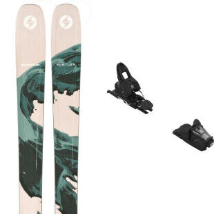 Pack de skis Blizzard RUSTLER 9 + fix : Couleur - LE SABLE/VERT, Taille des skis - 174