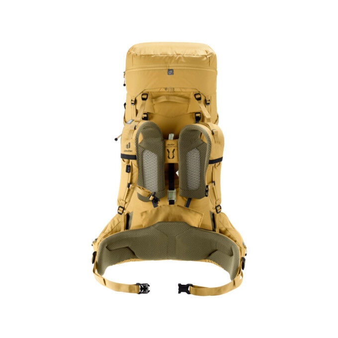 Deuter Aircontact Core 60+10 Savanna/Nori: the backpack designed for challenging treks
