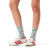 Happy Socks Flowy Flower Green: original and colorful socks