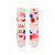 Happy Socks Clothesline Socks - White: fancy and comfortable