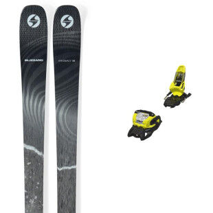 Blizzard ANOMALY 84 ski pack + bindings : Colour - BLACK/GREY, Ski size - 176