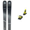 Pack de skis Blizzard ANOMALY 84 + fix : Couleur - NOIR/GRIS, Taille des skis - 176